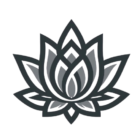 logo w kształcie lotosu